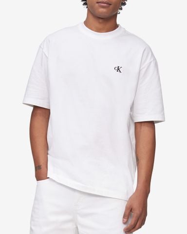 Calvin Klein - Áo tay ngắn CK nam Relaxed Archive Logo Crew Neck Tee - 2
