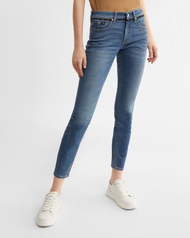 Calvin Klein - Quần jeans nữ Highrise Mr Skinny Jeans QB22-1020