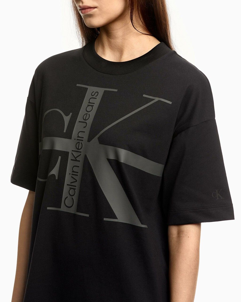 Calvin Klein - Đầm nữ Ar- Monogram T-Shirt Dress J220A22 – ULA Vietnam