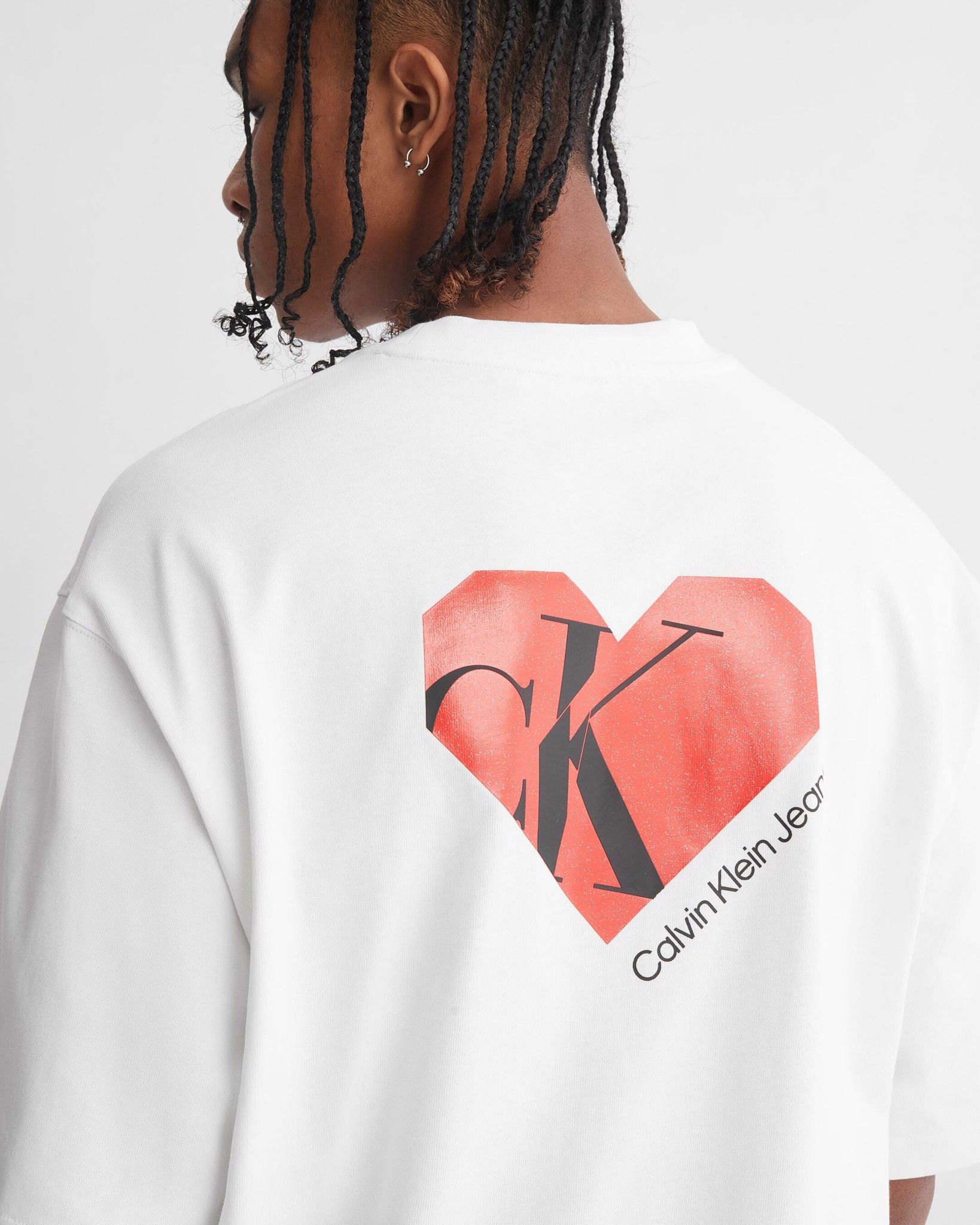 Calvin Klein - Áo thun nam A- Ss Unisex Heart Tee J423-0222 – ULA Vietnam