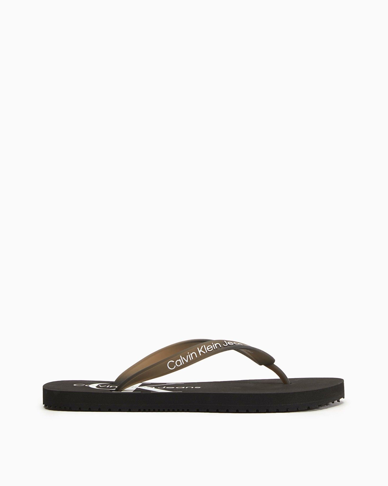 Calvin Klein - Dép nữ Delhi Monogram Beach Sandals