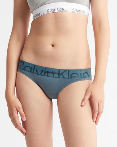 Calvin Klein - Quần lót nữ Embossed Icon Cotton Bikini QF22-1095