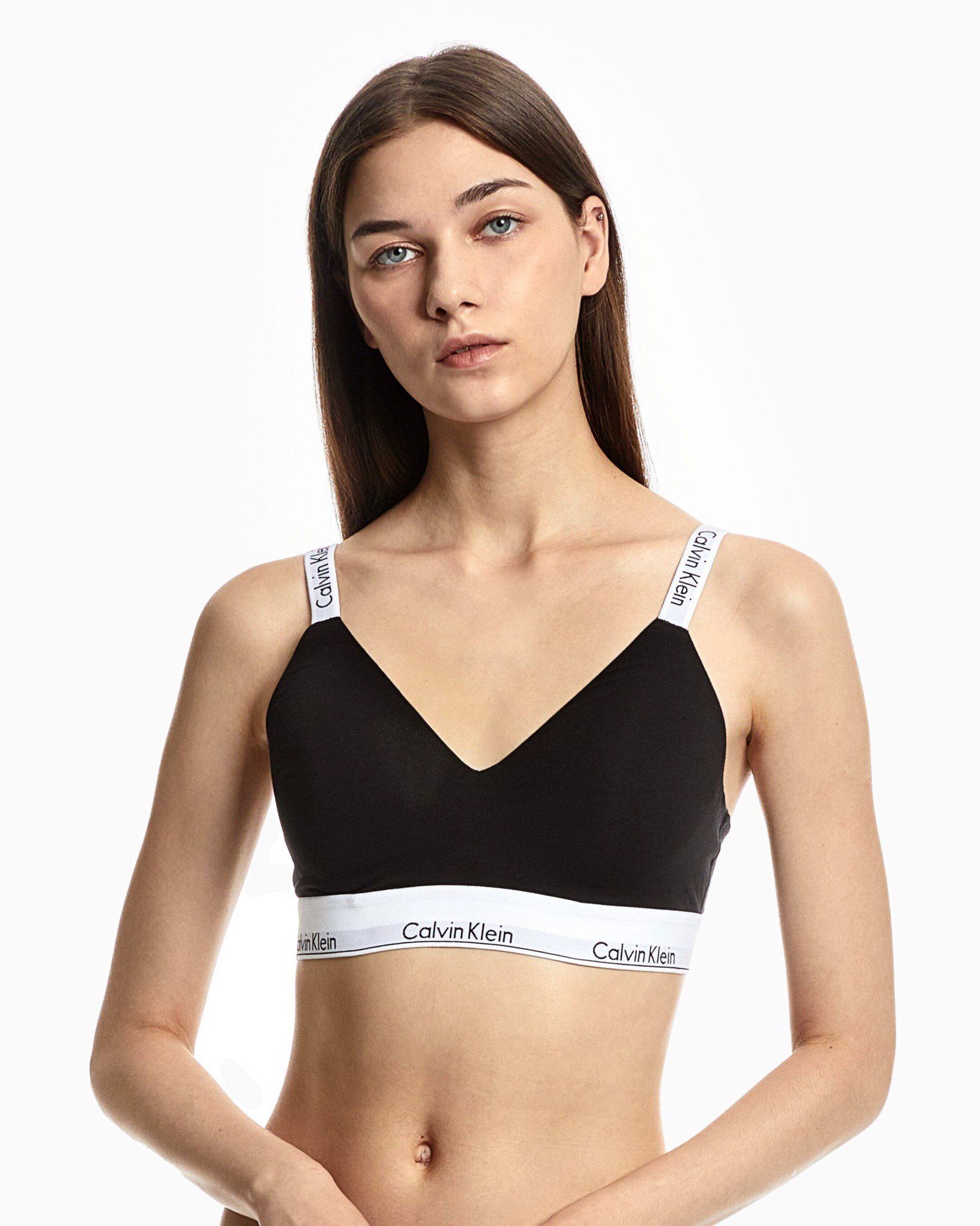 Bralette Calvin Klein St Calvin Klein Áo Ngực CK Nữ Modern Cotton