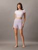 Calvin Klein - Quần ngắn ống bó CK nữ Cotton Stretch Rib Bike Shorts