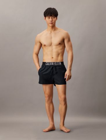 Calvin Klein - Quần bơi CK nam Logo Waistband Swim Shorts - Intense Power