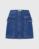 Calvin Klein - Váy nữ Recycled Denim Utility Skirt