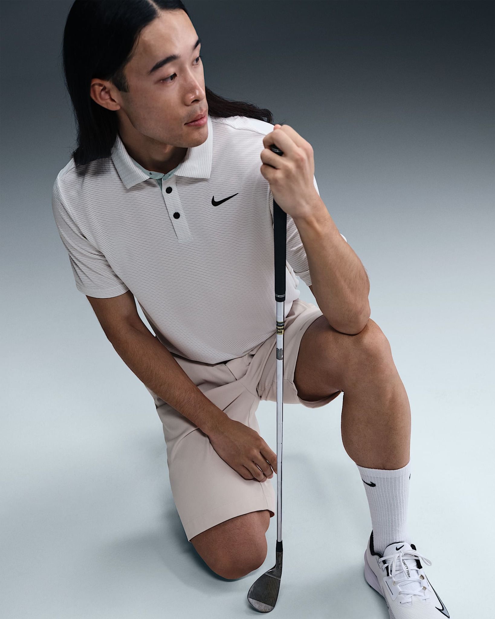 Nike - Áo polo thể thao Nam Tour Men's Dri-FIT Textured Golf Polo