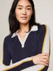 Tommy Hilfiger - Đầm nữ Crest Slim Fit Ribbed Polo Dress