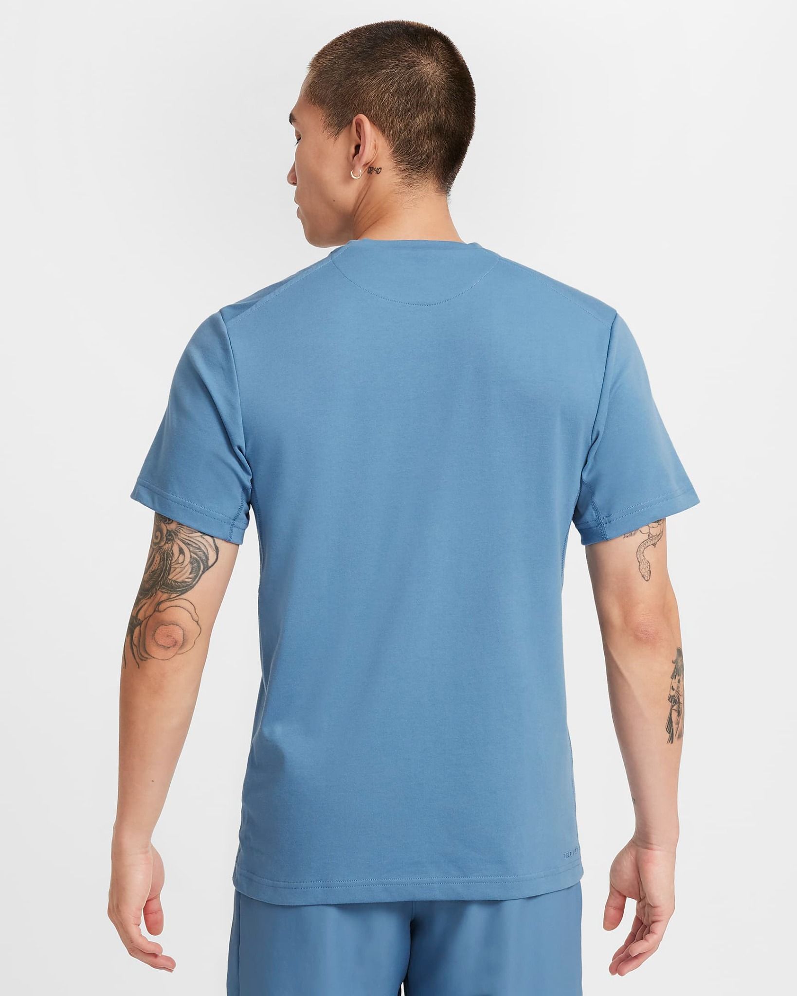 Nike - Áo tay ngắn thể thao Nam Nike Primary Men's Dri-FIT Short-Sleeve Versatile Top