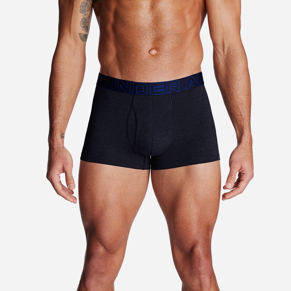 Under Armour - Bộ ba Quần lót nam Performance Cotton 3Inch Training