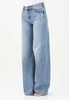 Armani Exchange - Quần jeans ống rộng nữ AX Women's Palazzo Denim Jeans