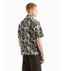 Armani Exchange - Áo sơ mi tay ngắn nam Ax Green printed T-shirt
