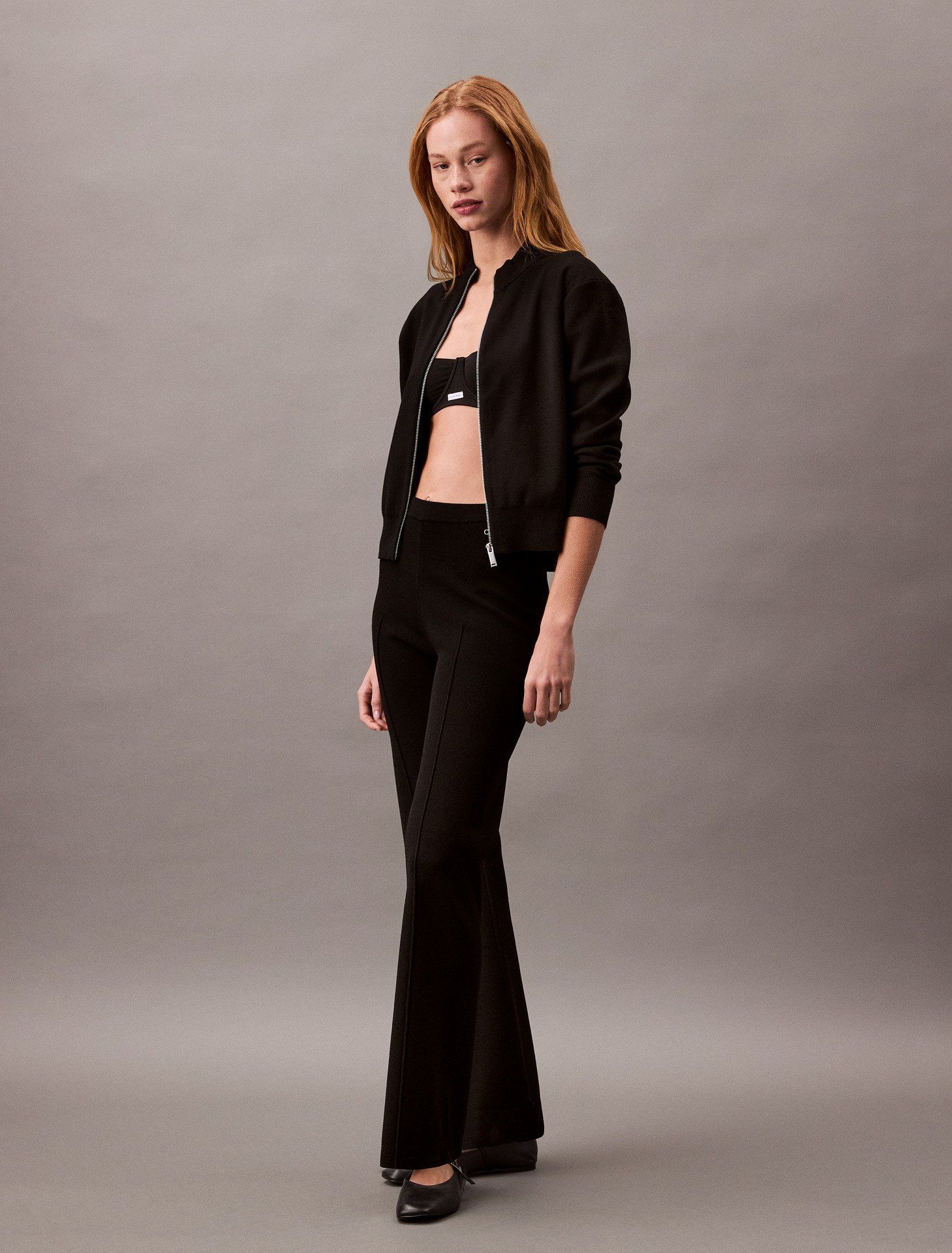 Calvin Klein - Quần dài CK nữ CK Half Milano Pants