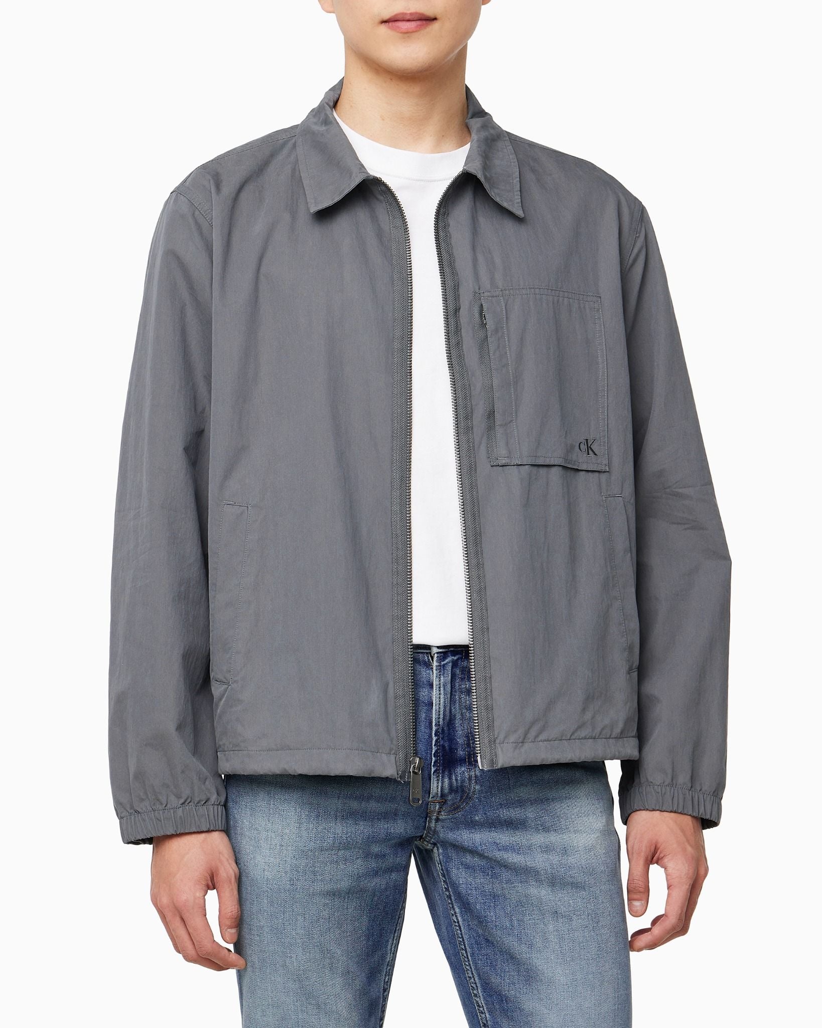 Calvin Klein - Áo khoác CK nam Premium Light Shirt Jacket
