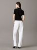 Calvin Klein - Áo sơ mi dệt kim tay ngắn nữ Silky Cropped Baby Polo Shirt