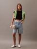 Calvin Klein - Áo thun thời trang CK nữ Slim Cropped Monogram T-shirt