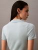 Calvin Klein - Đầm CK nữ Liquid Shine Johnny Collar Mini Dress