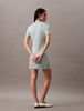 Calvin Klein - Đầm nữ Liquid Shine Johnny Collar Mini Dress
