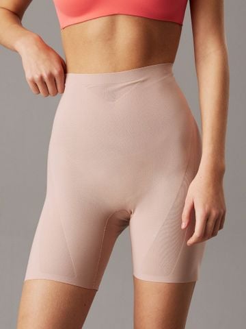 Calvin Klein - Quần lót định hình CK nữ Stay Put Mesh Mid-Thigh Short