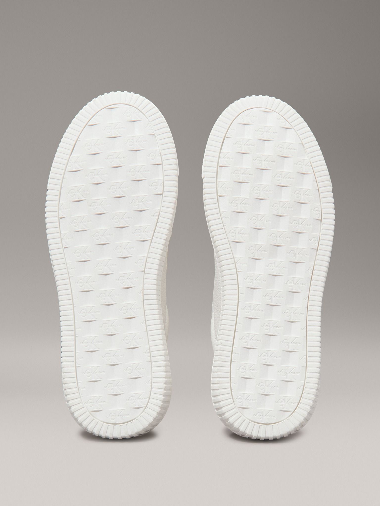 Calvin Klein - Giày CK nữ Chunky Cupsole Leather Trainers Shoes