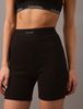 Calvin Klein - Quần ngắn ống ôm nữ Cotton Stretch Rib Bike Shorts
