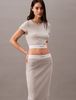 Calvin Klein - Váy ngủ CK nữ Cotton Stretch Rib Knit Skirt