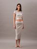 Calvin Klein - Váy ngủ CK nữ Cotton Stretch Rib Knit Skirt