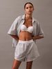 Calvin Klein - Quần ngủ nữ Logo Waistband Poplin Short