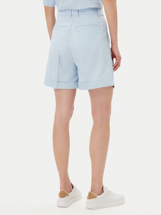 Tommy Hilfiger - Quần ngắn nữ Linen Mix Pleated Short