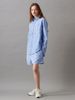 Calvin Klein - Áo sơ mi tay dài CK nữ Oversized Light Denim Shirt