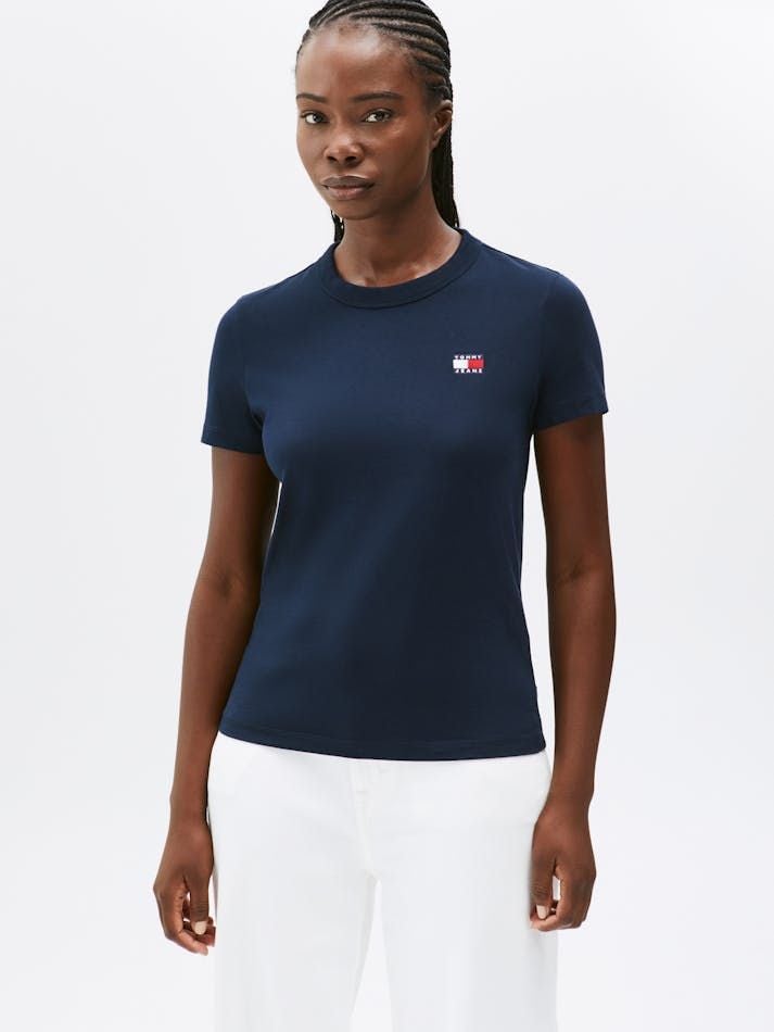 Tommy Hilfiger - Áo tay ngắn nữ Tommy Badge Crew Neck T-Shirt