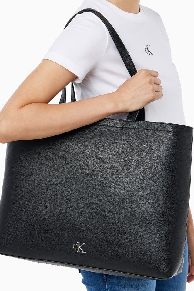Calvin Klein - Túi xách CK nữ Minimal Monogram Slim Tote