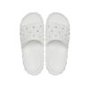 Crocs - Dép quai ngang nam nữ Classic Geometric V2 White Lifestyle