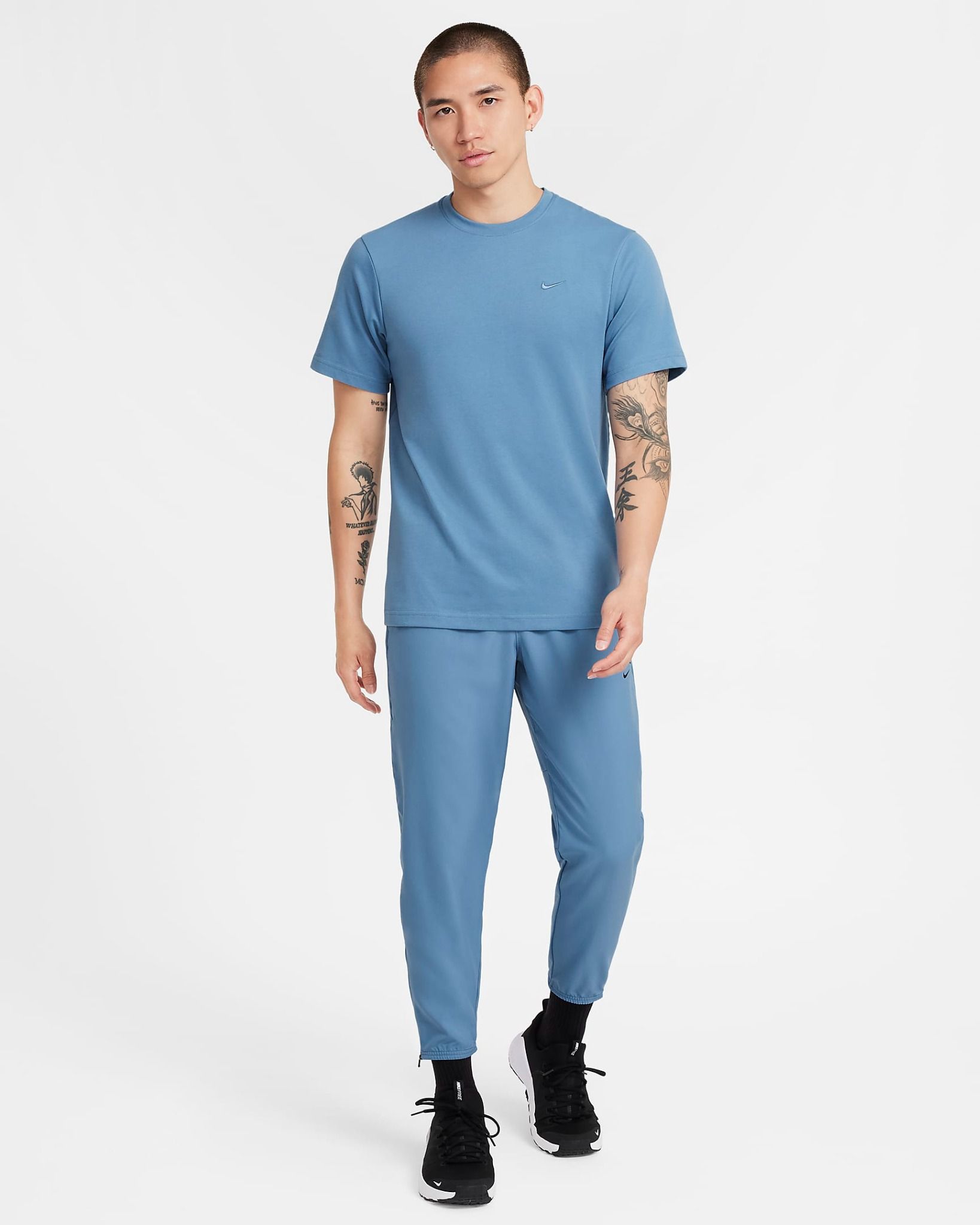 Nike - Áo tay ngắn thể thao Nam Nike Primary Men's Dri-FIT Short-Sleeve Versatile Top