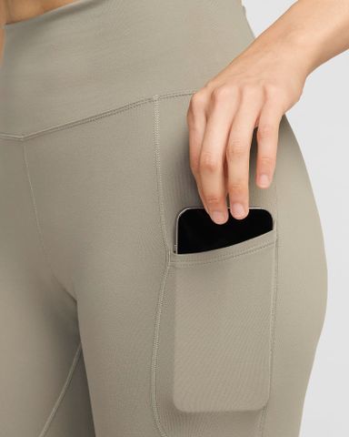 Nike - Quần dài ống ôm thể thao Nữ One Women's High-Waisted 7/8 Leggings with Pockets