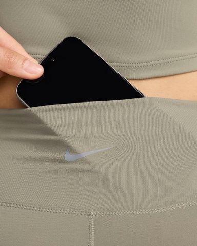 Nike - Quần dài ống ôm thể thao Nữ One Women's High-Waisted 7/8 Leggings with Pockets