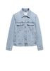 Mango - Áo khoác nam Pocketed denim jacket