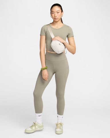 Nike - Quần dài ống ôm thể thao Nữ One Women's High-Waisted 7/8 Leggings with Pockets
