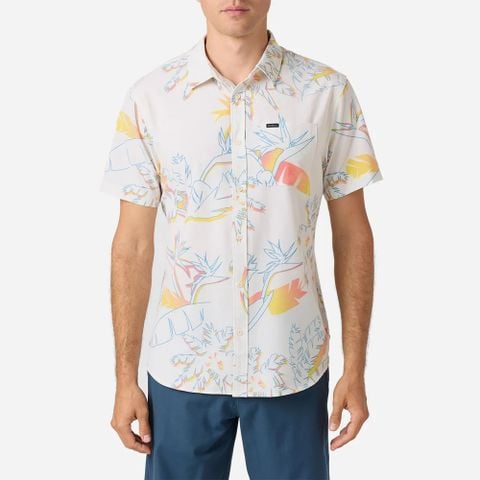 Oneill - Áo sơ mi tay ngắn thể thao nam Trvlr Upf Traverse Slub Short-Sleeve Lifestyle