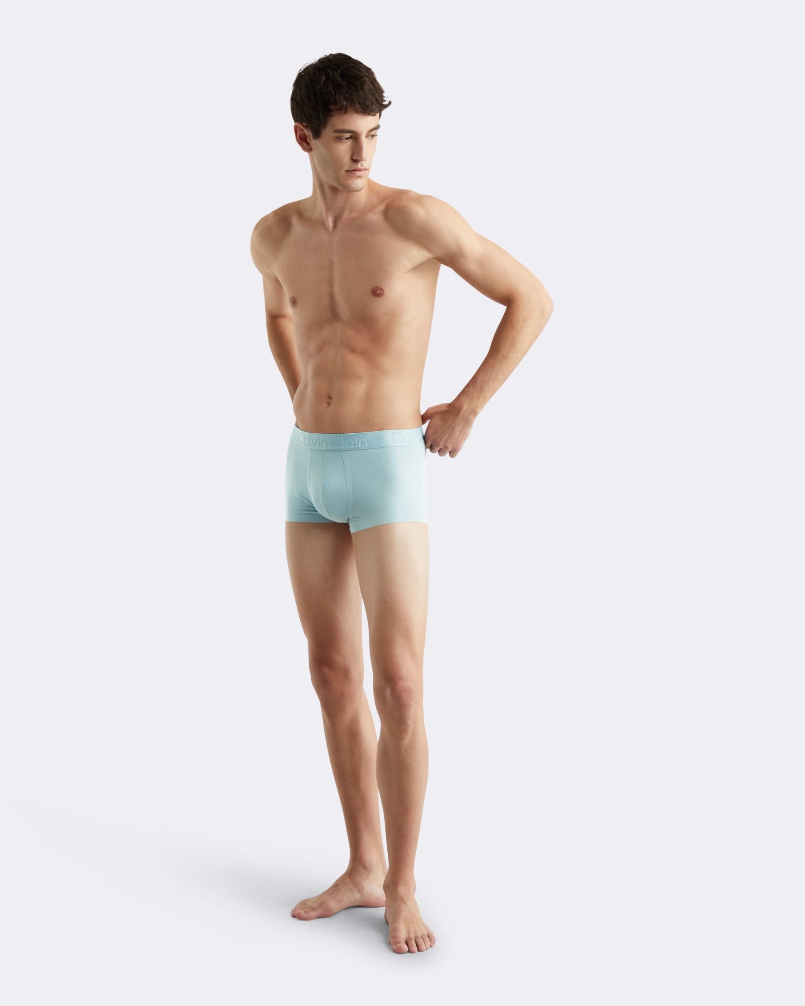 Calvin Klein - Quần lót CK nam Low Rise Trunks - CK Black Cooling