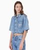 Calvin Klein - Áo sơ mi jeans CK nữ Premium Denim Shirt