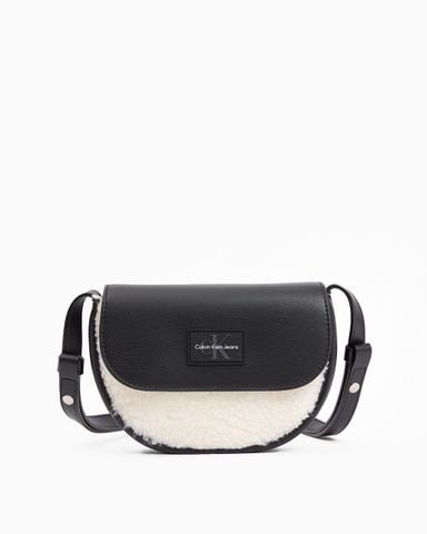 Calvin Klein - Túi xách nữ Sherpa Saddle Bag