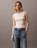 Calvin Klein - Áo ba lỗ nữ CK Applique Slim Tank Top