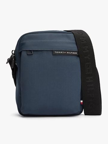 Tommy Hilfiger - Túi đeo chéo nam Rubberised Logo Reporter Bag