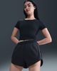Nike - Quần ngắn thể thao Nữ NikeSportswear Collection Women's Mid-Rise Twill Shorts