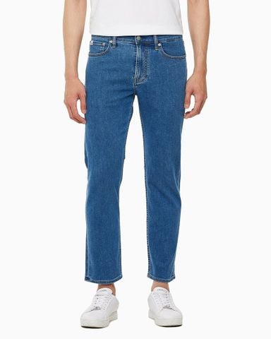 Calvin Klein - Quần jeans ống đứng nam Premium Slim Straight Jeans