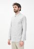 Armani Exchange - Áo sơ mi nam Ax Men's White Long Sleeve Shirt with Stripe Pattern