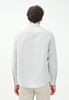 Armani Exchange - Áo sơ mi nam Ax Men's White Long Sleeve Shirt with Stripe Pattern