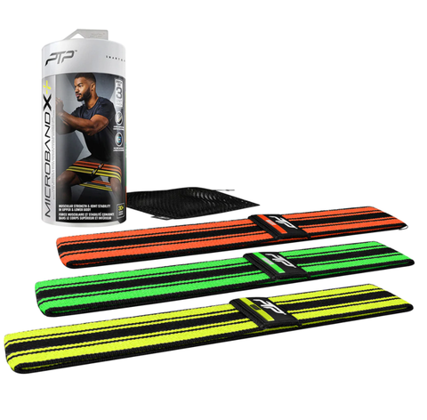 Ptp - Dụng cụ kháng lực tập gym nam nữ Microband X Combo+ 3 Pack Training
