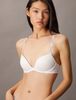 Calvin Klein - Áo ngực CK nữ Cotton Modal Wirefree Push Up Plunge Bra